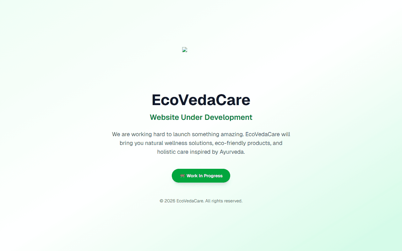 Ecoveda Care — Ayurvedic Wellness Sanctuary & Treatment Booking Engine