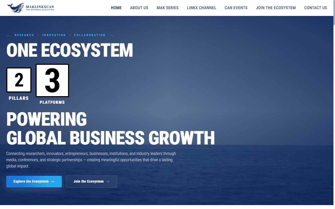 Maklinkxcan — International Conference Portal & Academic Publishing Engine